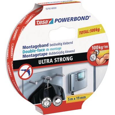 Băng siêu dính dùng trong nhà & ngoài trời tesa®, POWERBOND Ultra Strong-457714