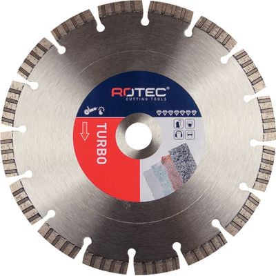 Đá cắt kim cương ROTEC Turbo-388223