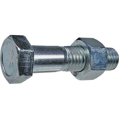 Hex head bolts with hex nuts, partially threaded-760773