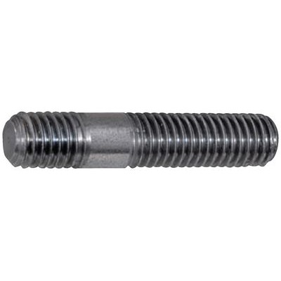 Stud bolts tap end with interference fit, length ~1,25d