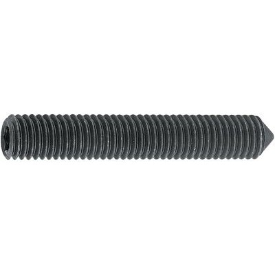 Socket set screws, with cone point-761405