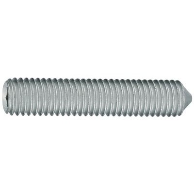 Socket set screws, with cone point-761435