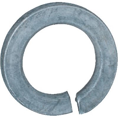 Split spring lock washers, with flat end-761269