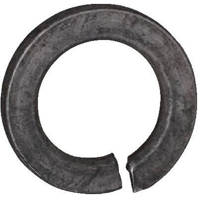Split spring lock washers, with flat end-761281