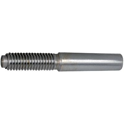 Taper pins with thread, tolerance h10, constant threaded stem length, unhardened, ground-762936