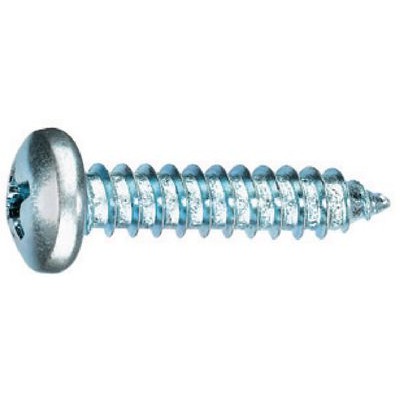 Phillips cross recessed pan head tapping screws, form H, with gimlet point form C-760860