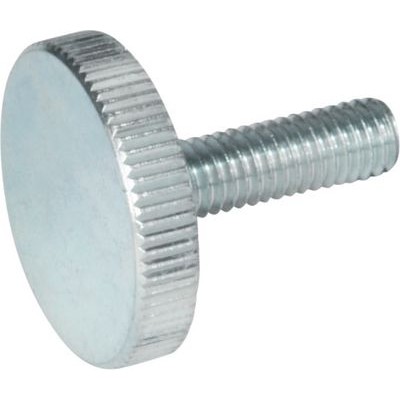 Knurled thumb screw, low form-485455