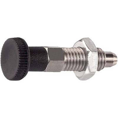 Plunger stainless steel, without latching groove-485932