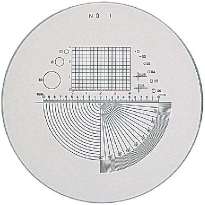 Tấm thước đo kính lúp MAKE
