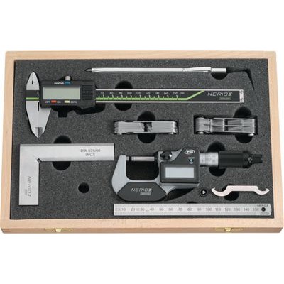 Bộ dụng cụ đo cơ khí NERIOX CLASSIC-DIGITAL