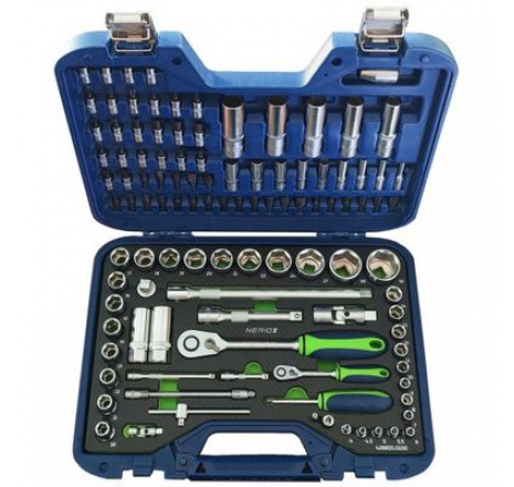 Bộ khẩu tay vặn 1/4 & 1/2 inch NERIOX 110 chi tiết