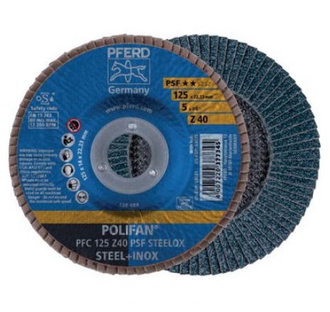 Đá mài nhám xếp POLIFAN, PSF ZIRKON -389010
