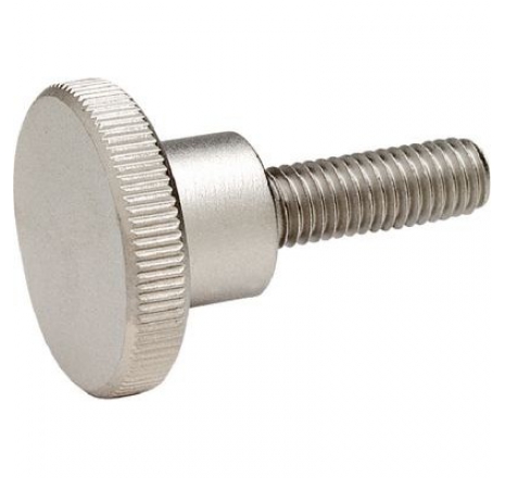 High knurled thumb screw, Stainless-485472
