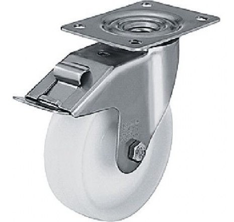 Bánh xe công nghiệp BLICKLE, Stainless steel with brake