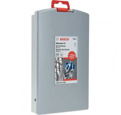 Bộ mũi khoan bê tông SDS plus BOSCH 7X