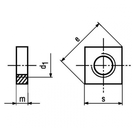 Square nuts-761073