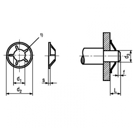 Quicklock®, for shaft without groove-761355