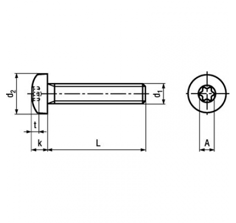 Bulong lục giác SAO chìm INOX 304, ren toàn phần MAKE-761522